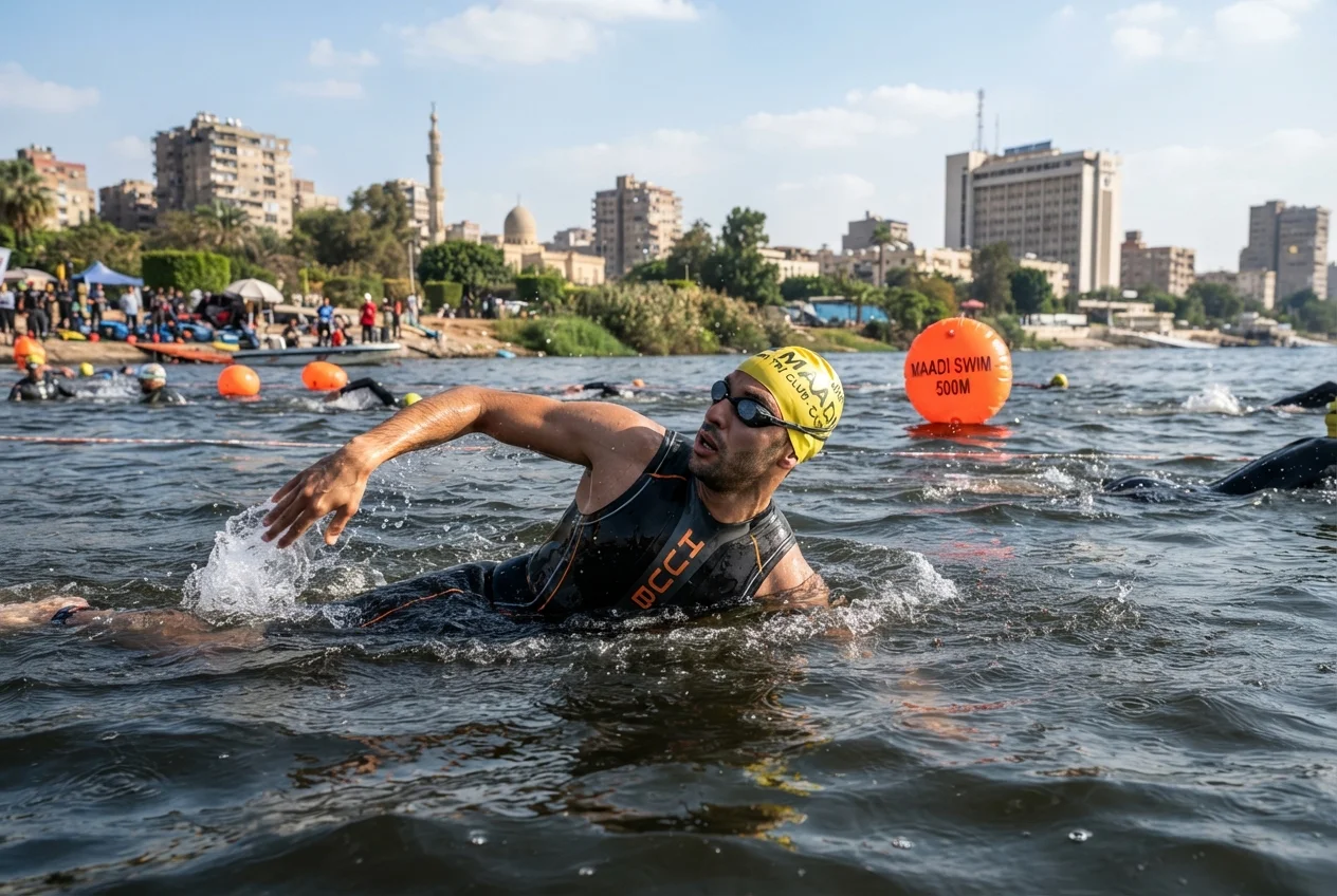صورة توضح تمارين تطوير السرعة والرشاقة في حوض السباحة
